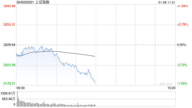 2025年1月8日中国股市分析：家电、人形机器人板块领涨，市场震荡分化